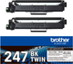 Картридж Brother TN247BK Twin-pack black (4977766812733) - зображення 1