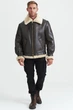 Дублянка Schott NYC з овечого хутра B-3 5651 46 - зображення 4