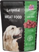 Упаковка вологого корму для собак Леопольд Meat Food With Beef пауч з яловичиною 1250 г х 10 шт (4820185493178) - изображение 2