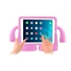 Протиударний дитячий чохол STR EVA для iPad 9, 2021 (10.2" екран), чоловічок з ручками Pink - зображення 6