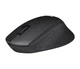 Миша бездротова Logitech M330 Silent Plus Black (910-004909) Чорний - зображення 2