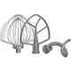 Кухонна машина KitchenAid Heavy Duty 6,6 л 5KSM70JPXEOB із підйомною чашею чорний - зображення 7