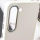 Шкіряний чохол Epik Bonbon Leather Metal Style на Samsung Galaxy S23 Білий / White - зображення 5