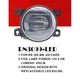 Противотуманные фары ПТФ туманки DLAA на Opel Tigra 04-09 RN-3099-LED Опель Тигра V0474753 - изображение 6