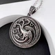 Кулон targaryen гра престолів з медичної сталі PS-014 - изображение 4