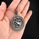 Кулон targaryen гра престолів з медичної сталі PS-014 - изображение 5