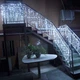 Світлодіодна вулична гірлянда Бахрома 192 LED 6м x 0.6м 220V холодний білий - зображення 4