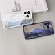 Чохол для iPhone 13 Mural Mountain Синій - зображення 4