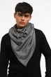 Теплый шарф My Scarf двухсторонний, унисекс с вкраплениями рисунка - изображение 5