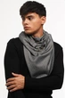 Теплый шарф My Scarf двухсторонний, унисекс с вкраплениями рисунка - изображение 6