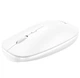 Бездротова комп'ютерна миша Hoco GM15 Art dual-mode business (Bluetooth, USB, 2.4 ГГц, 1600 dpi, оптична, 10м, для макбука або ноутбука) - Білий - зображення 3