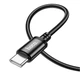 Кабель зарядки HOCO X91 (3A) (3M) для Type-C to USB для телефона/смартфона Android Чорний - изображение 3