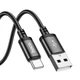 Кабель зарядки HOCO X91 (3A) (3M) для Type-C to USB для телефона/смартфона Android Чорний - изображение 4