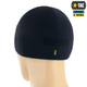 M-Tac шапка Watch Cap Elite флис (320г/м2) с липучкой Dark Navy Blue XL - изображение 4