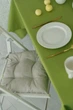 Водоотталкивающая скатерть на стол TouchableLinen 1 шт 150 см x 250 см Оливковий Хлопок с тефлоновым покрытием - изображение 3