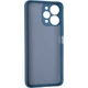 Чохол Fiji Full Soft Premium для Xiaomi Redmi 12 протиударний бампер з мікрофіброю Dark Blue - зображення 3