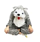 Пижама кигуруми мужская Kigurumi Хаски Серый L (165-175 см) - изображение 2