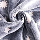 Плед детский светящийся Magic Blanket "Звездное небо" флисовый Серый 160х200см - изображение 5