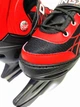 Коньки раздвижные ледовые Zelart Dingxing Action 023 размер 31-34 Red-Black - изображение 2