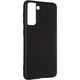 Чохол Fiji Full Soft Premium для Samsung Galaxy S21 (G991) протиударний бампер з мікрофіброю Black - зображення 1