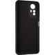 Чехол Fiji Full Soft Premium для Xiaomi Redmi Note 12S противоударный бампер с микрофиброй Black - изображение 3