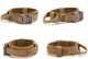 Нашийник для собак Harness, нейлоновий з металевою пряжкою-фастекс, L (45-55см) Коричневий (145L-KHAKI) - зображення 2
