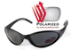 Окуляри поляризаційні BluWater Venice Polarized (gray) чорні - зображення 1