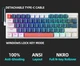 Механічна клавіатура з HOT-SWAP Machenike K500 61Key, BLUE switch, EN/UKR, RGB (K500-61BL) - зображення 5