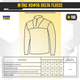 Кофта Delta Fleece M-Tac Синий L - изображение 11