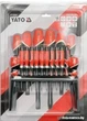 Zestaw wkrętaków YATO SL 18szt (YT-25982) - obraz 2
