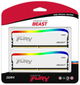 Pamięć Kingston Fury DDR4-3200 16384MB PC4-25600 (Kit of 2x8192) Beast RGB Special Edition White (KF432C16BWAK2/16) - obraz 6