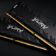 Pamięć Kingston Fury DDR4-3200 131072 MB PC4-25600 (Kit of 4x32768) Renegade Black (KF432C16RBK4/128) - obraz 5