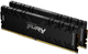 Оперативна пам'ять Kingston Fury DDR4-4266 32768 MB PC4-34100 (Kit of 2x16384) Renegade Black (KF442C19RB1K2/32) - зображення 1