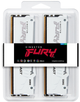 Pamięć Kingston Fury DDR5-5600 65536MB PC5-44800 (Kit of 2x32768) Beast RGB White (KF556C40BWAK2-64) - obraz 5