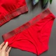 Жіночий комплект Bolshe CK спортивний Червоний L - изображение 5