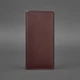 Кожаное портмоне-купюрник 11.0 бордовое 4042986 - изображение 5