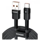 Кабель зарядний Essager EXCT-XCC01 USB-A to Type-C 7A 100W 20V 5A Fast Charging 3м Black (EXCT-XCC01) - зображення 2