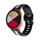 Ремінець для Zepp E - чорно-білий / ширина кріплення 20мм / силікон / Watchbands D2 Normal (W37-1WB86980477) - зображення 1