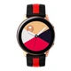 Ремешок для Zepp E - черно-красный / ширина крепления 20мм / силикон / Watchbands D2 Normal (W37-3WB31223063) - изображение 4