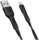 Кабель зарядный Baseus Flat Micro USB Cable Fast Data Sync Charging 2 м Black (YM0286) - зображення 1
