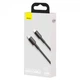Кабель зарядный Baseus High Density Braided Data Cable Lightning-Type-C 20W 1 м Black (CATLGD-01) - изображение 2
