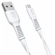 Кабель зарядный Baseus Flat Micro USB Cable Fast Data Sync Charging 1 м White (YM0278) - зображення 1