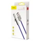 Кабель зарядный Baseus Iridescent Lamp Mobile Game Cable USB - Lightning 1.5 A 2м Purple (CAL7C-B05) - изображение 3