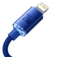 Кабель зарядный Baseus Crystal Shine USB Type C to Lightning 20 Вт 1.2 м Blue (CAJY000203) - изображение 7
