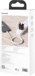 Кабель зарядный Lightning Baseus Cafule Metal Type-C to Lightning PD 20W 2 м White (CATLJK-B02) - изображение 6