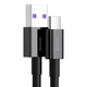 Зарядний кабель Baseus Superior USB Type A - USB Type C 66 Вт SuperCharge SCP 2 м Black (CATYS-A01) - зображення 2