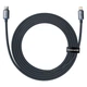 Кабель зарядный Baseus Crystal Shine Series Type-C Lightning 20W 2 м Black (CAJY000301) - изображение 4