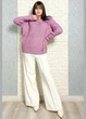 Свитер Bisou сиреневый M-XL 13-3662 - изображение 4