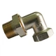 Згін-американка AQUAVITA 1/2" кутовий AQ, нікель - изображение 1