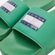 Женские шлепанцы для пляжа Tommy Hilfiger 946001520 37 (6.5) 25 см Зеленые (1159793384) - изображение 4